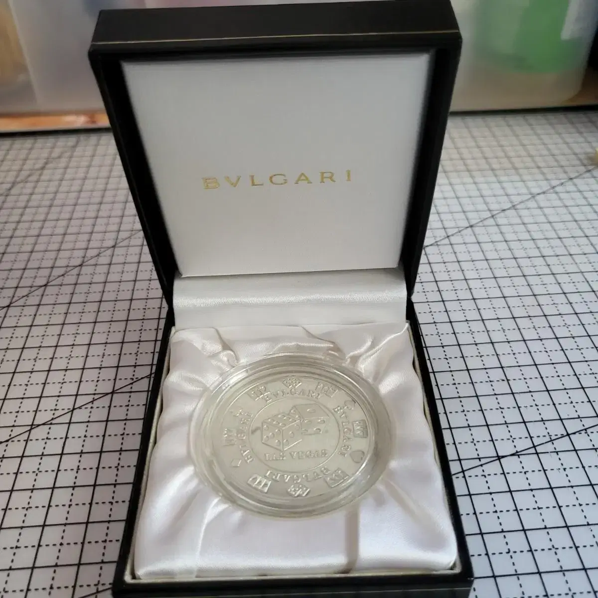 진품 / 한정판 BVLGARI 라스베가스 실버(925)칲 코인팝니다.